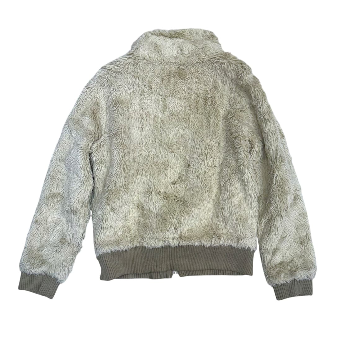 Kaki Fur zip-up 상품이미지3