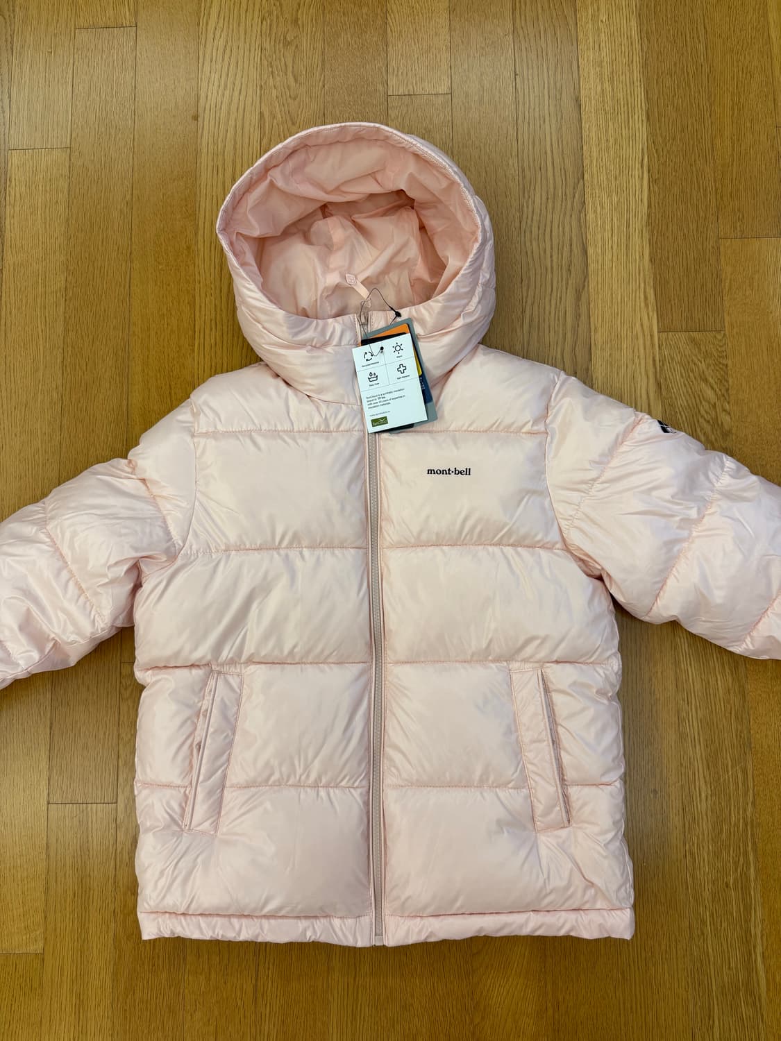 새상품) 몽벨 여성 패딩 핑크 상품이미지1
