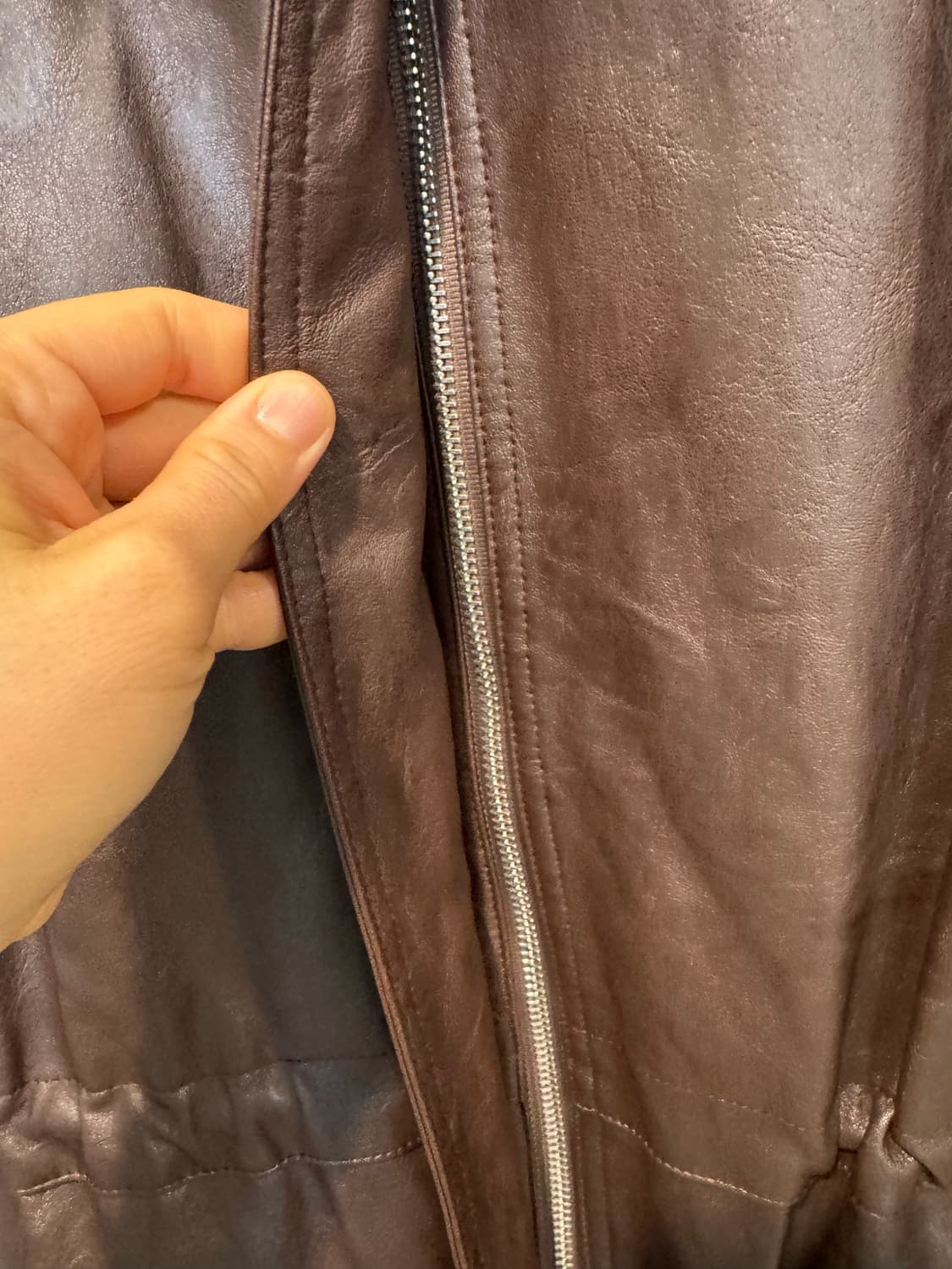 Till i die 틸아이다이 레더 자켓 상품이미지6