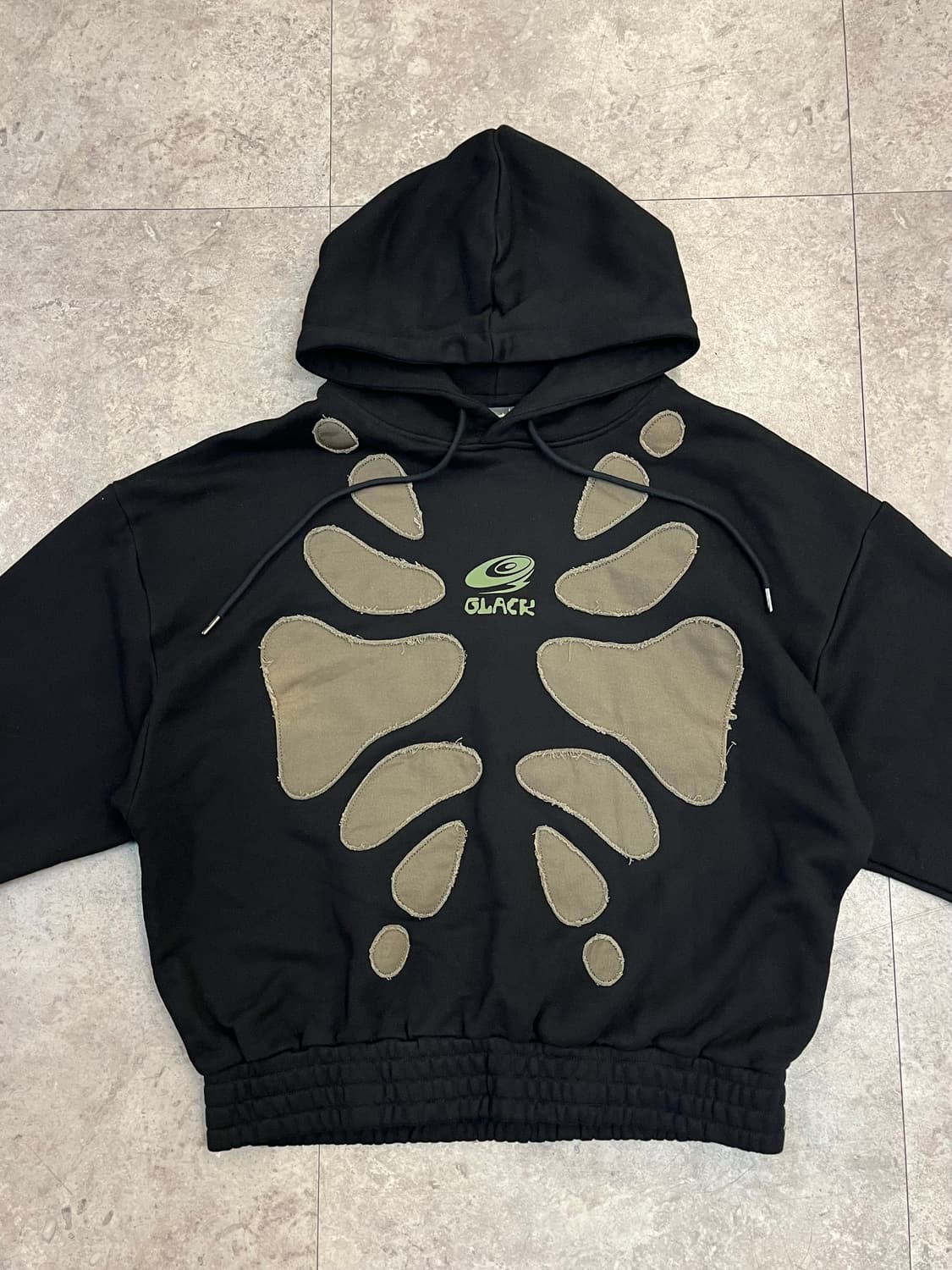 글랙 파슬본 후드티 블랙 M #csz2392  상품이미지5