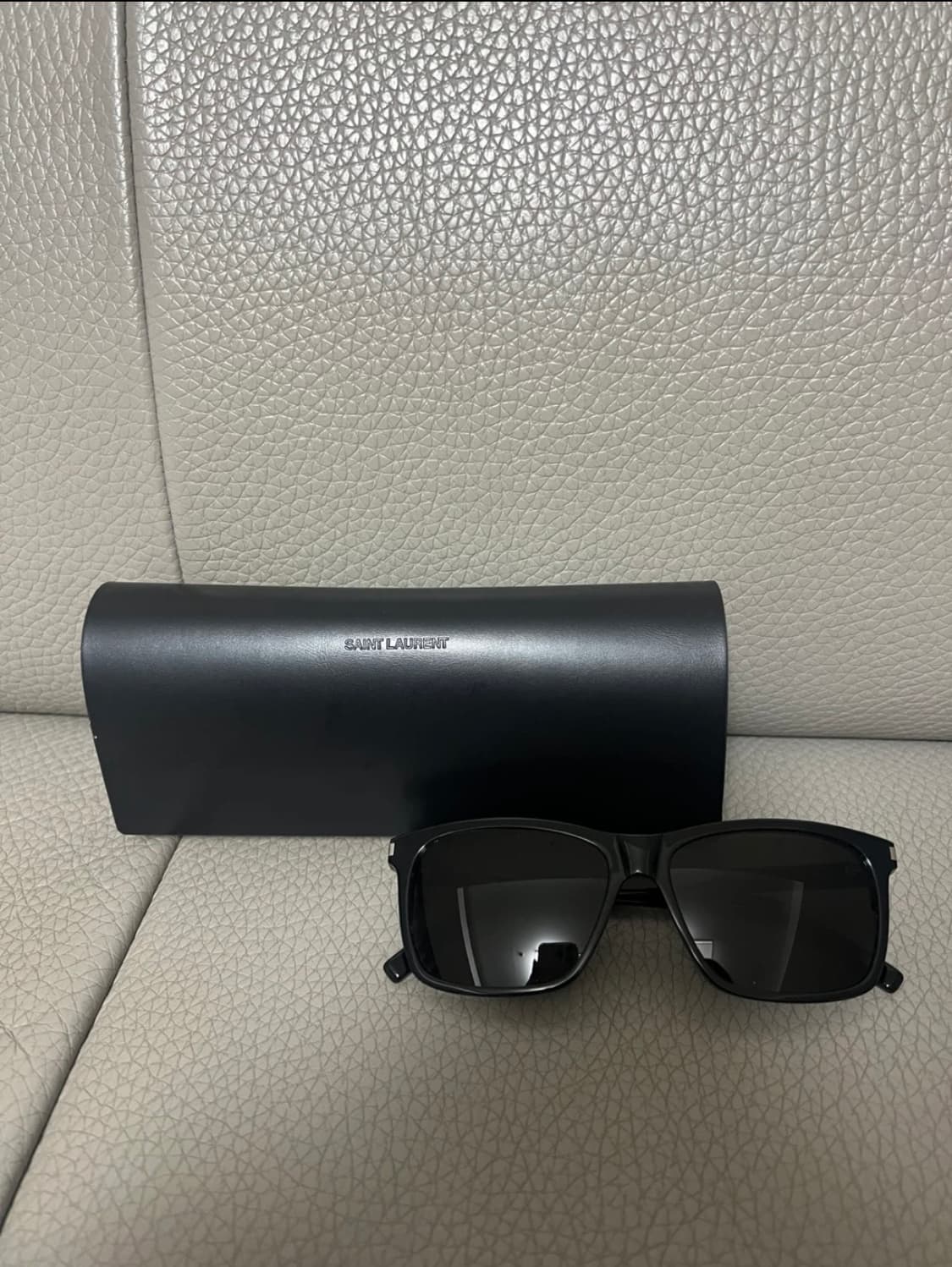 정품 생로랑 SL 339 001 블랙 선글라스 상품이미지1