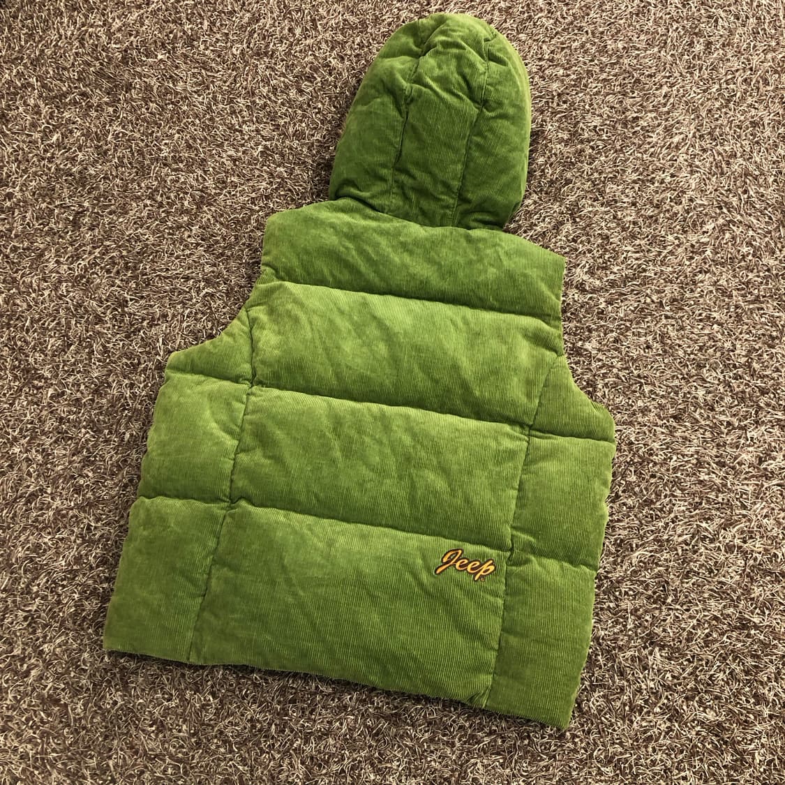 JEEP 지프 코듀로이 덕다운 패딩 조끼 베스트 상품이미지3