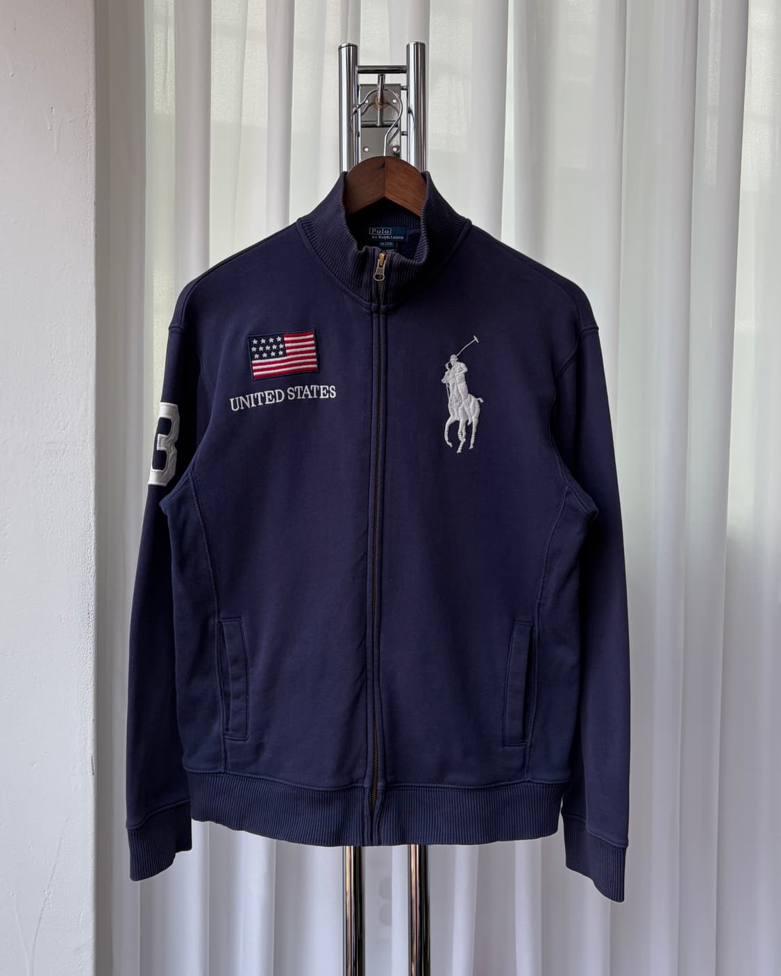 [M]폴로 랄프로렌 빅포니 USA 성조기 치프키프 집업 상품이미지4