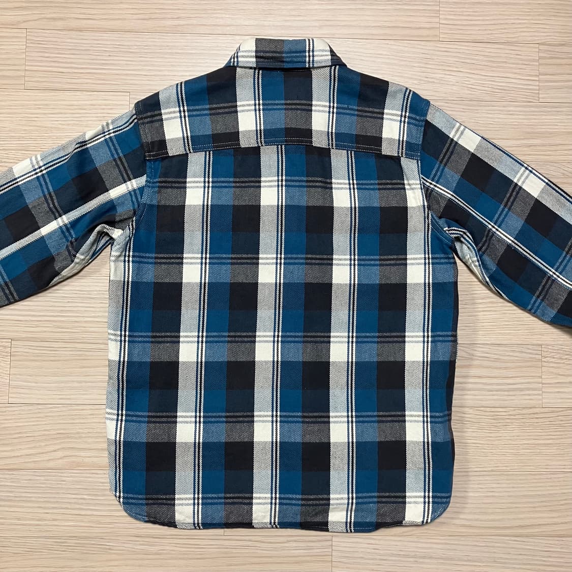 베이프 플란넬 체크 셔츠 bape 상품이미지4