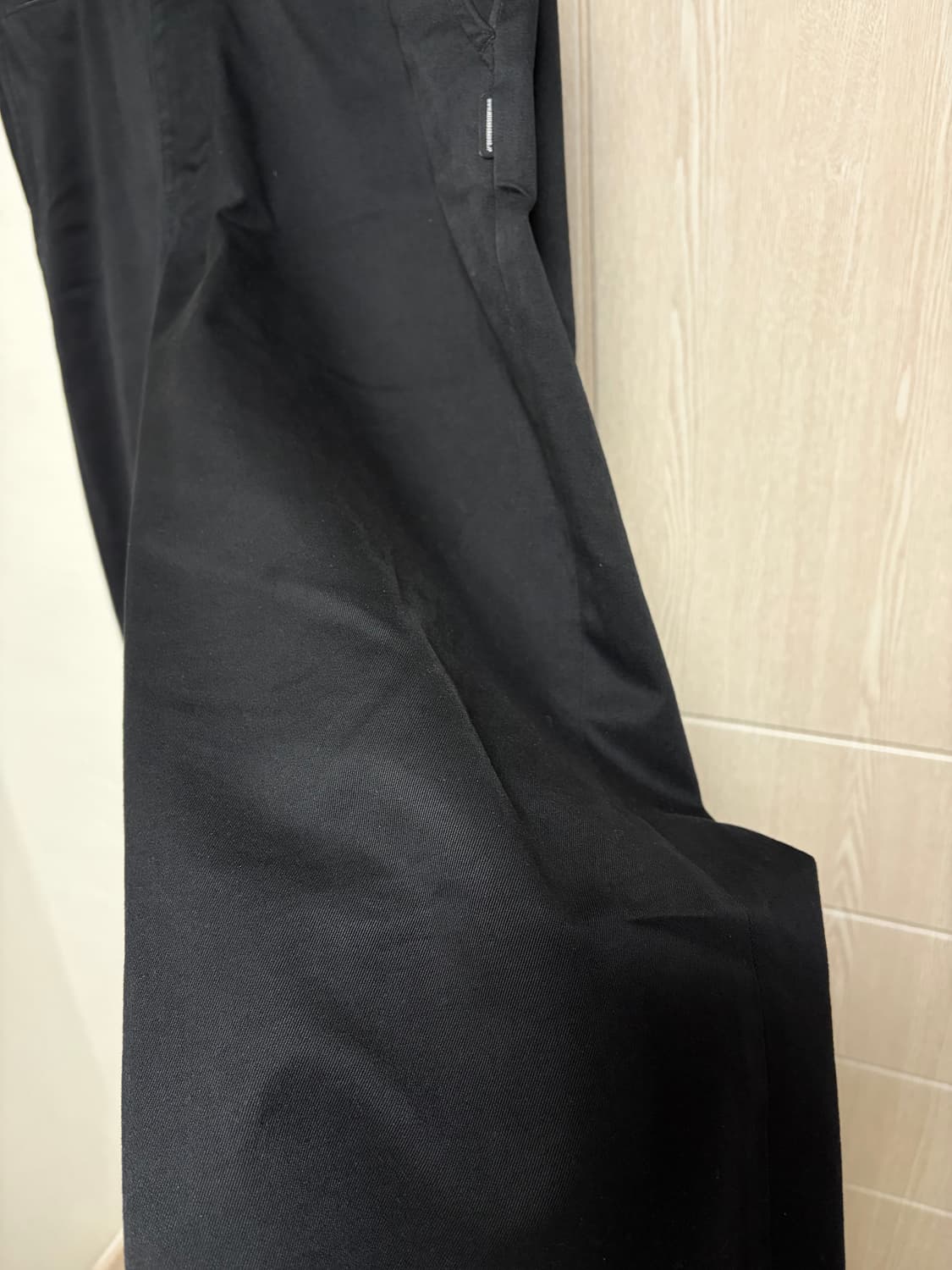 네이버후드 23SS 클래식핏 치노팬츠 블랙 M 상품이미지6