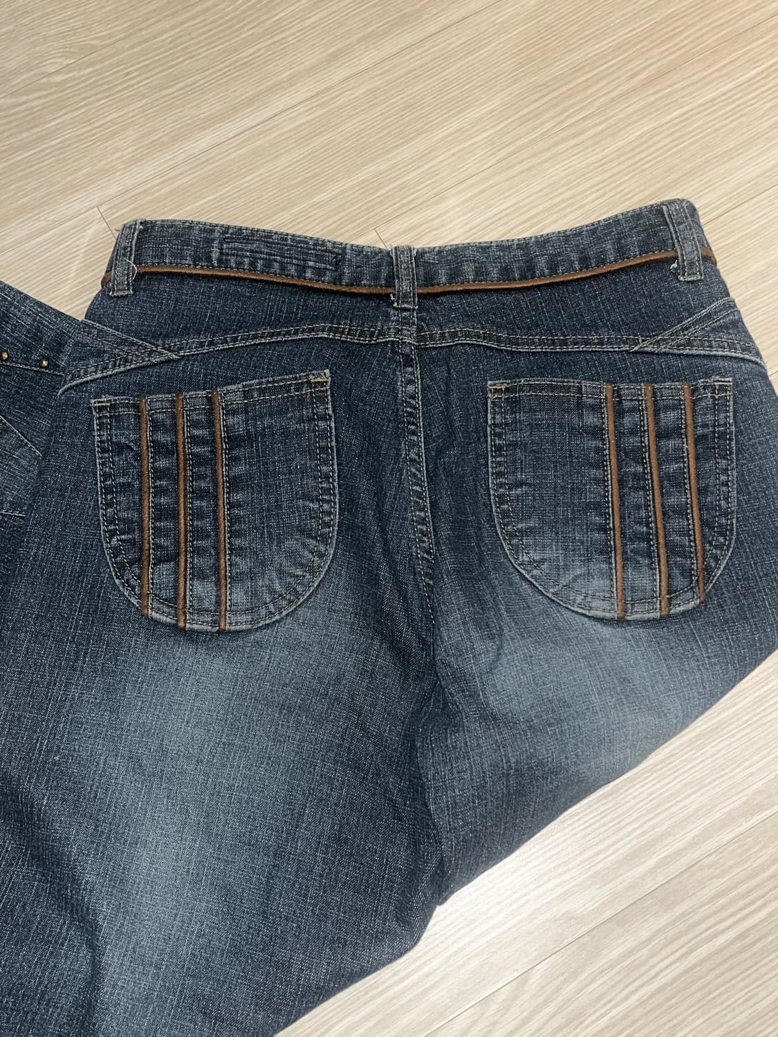 Blue jam 일본 빈티지 스터드 데님 팬츠 상품이미지4