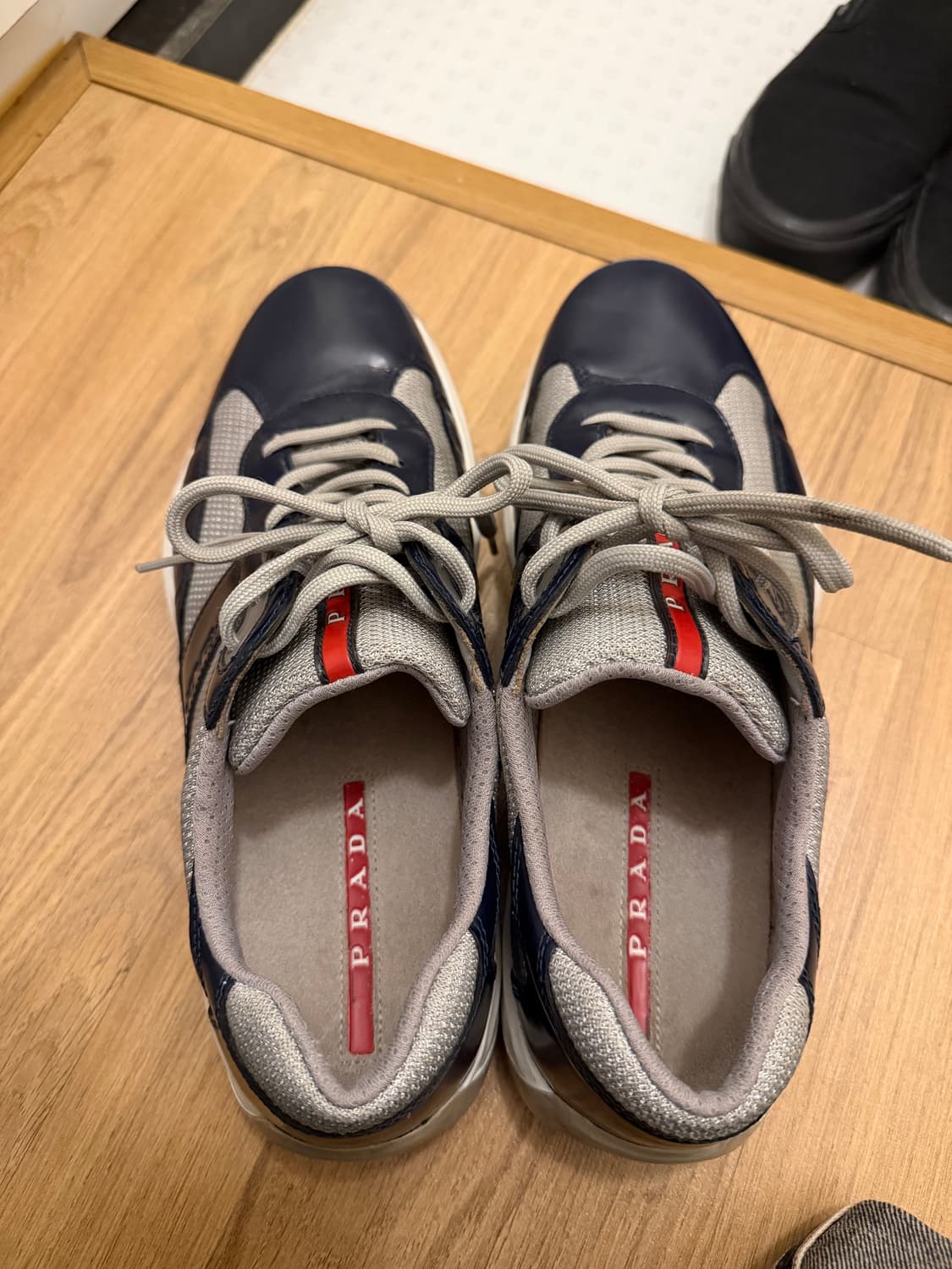 프라다 og 빈티지 아메리카컵 uk6.5 255-260 상품이미지3