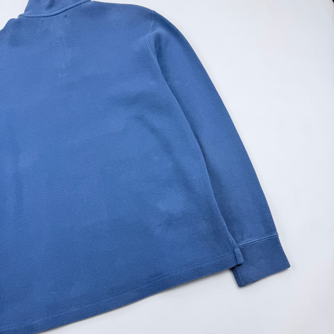 폴로 랄프로렌 하프 반집업 블루 상품이미지10