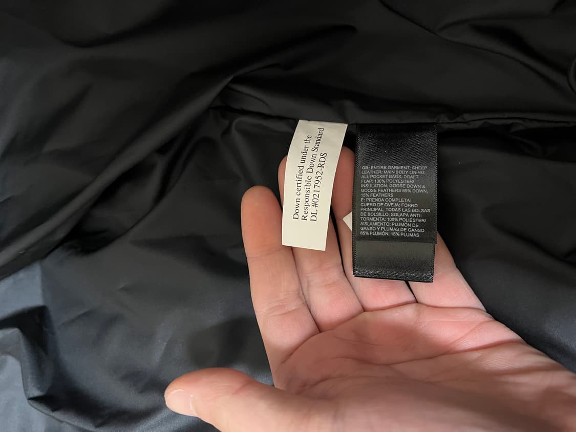 슈프림 노스페이스 레더 눕시 L 상품이미지7