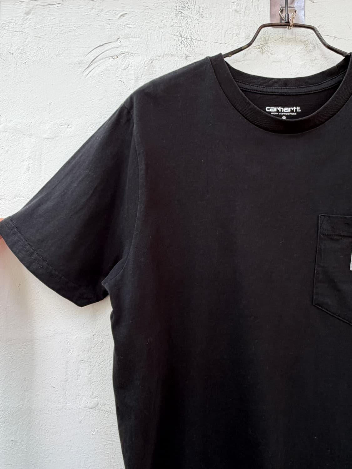 Carhartt 칼하트 블랙 반팔티 S 상품이미지3