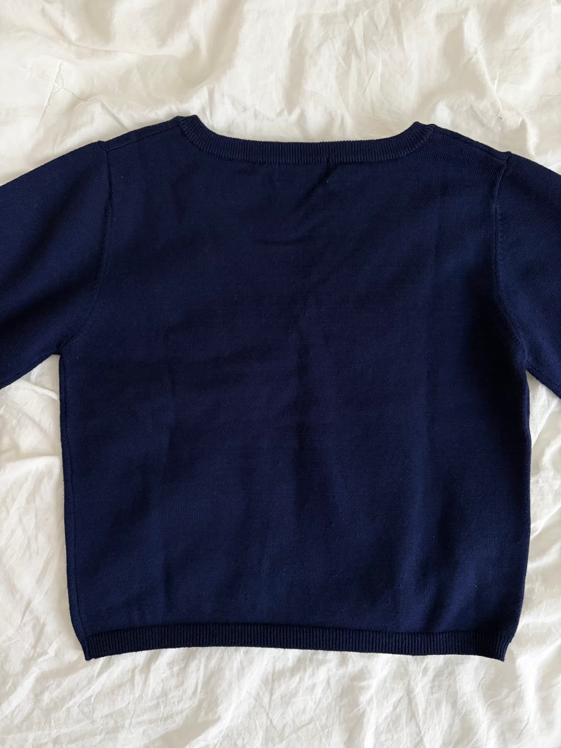 Palejade | standard v-neck knit (navy) 상품이미지7