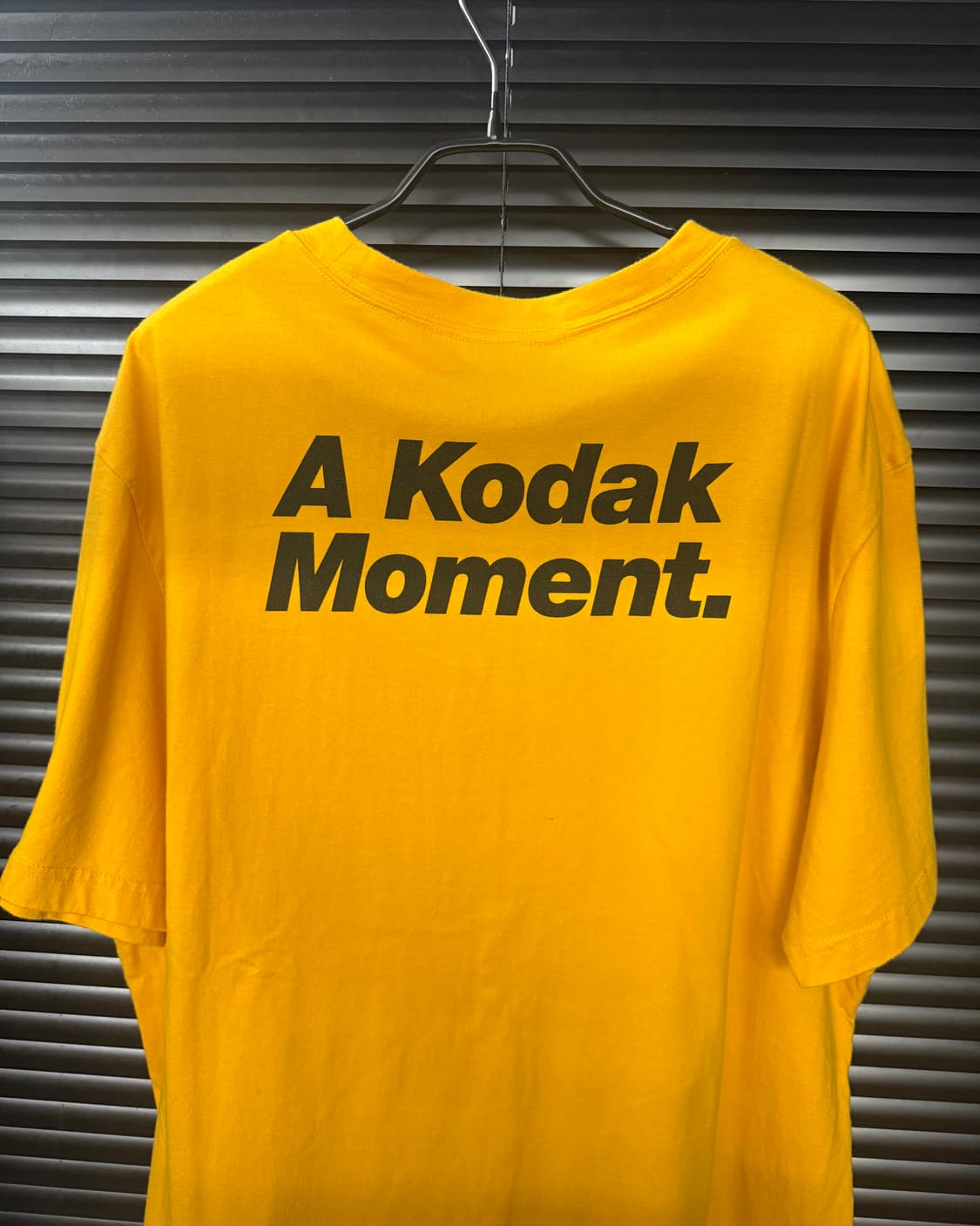 H&M KODAK 코닥 콜라보 옐로우 노랑색 반팔티 배색 XL 105 상품이미지3
