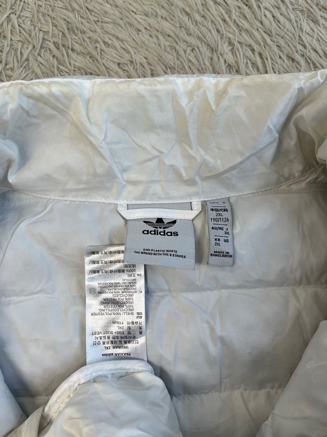 아디다스 패딩 조끼/#107 상품이미지5