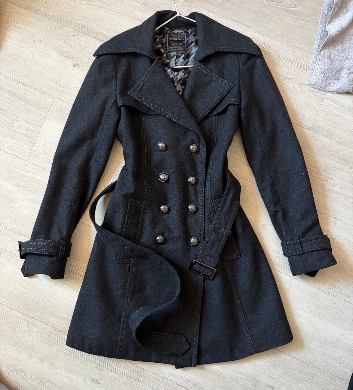 코트 갸루 금장 벨트 큐빈 파우닝 데라 오네갸루 상품이미지1