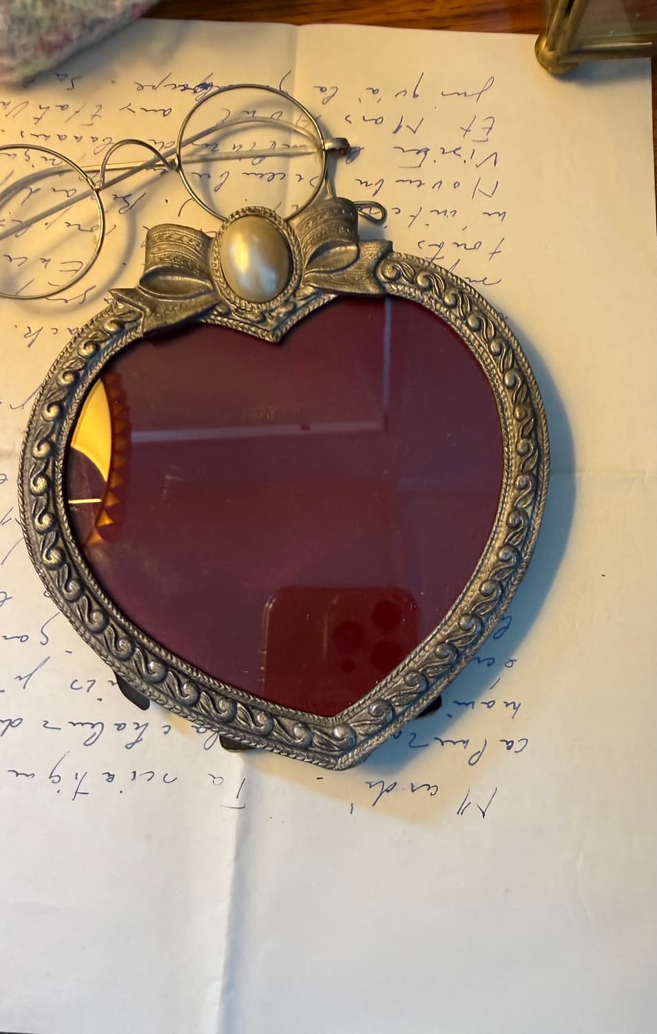 유럽 빈티지 감성 하트 액자입니다 상품이미지2