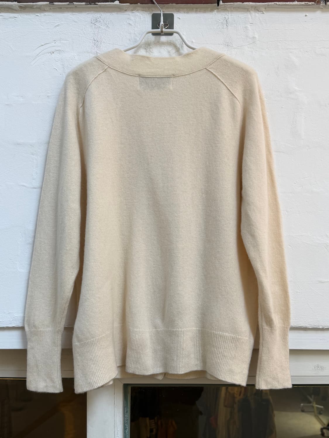 ROPE 울 니트 가디건 아이보리 38 상품이미지6