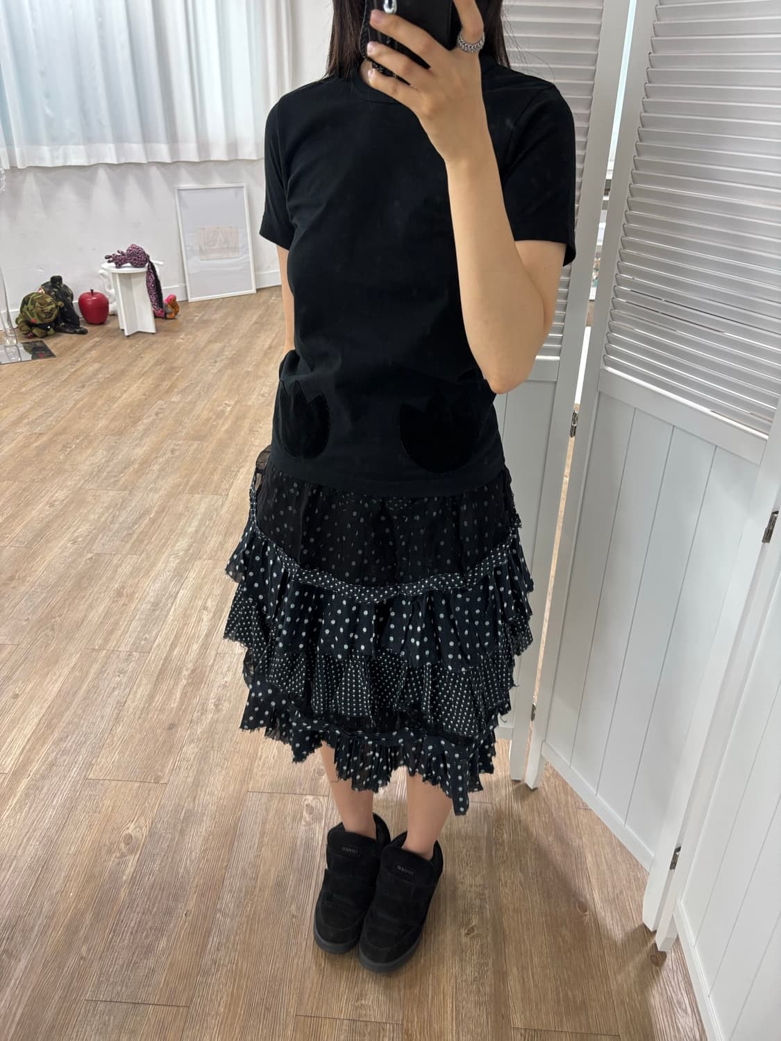 꼼데가르송 걸 패치 탑 상품이미지6