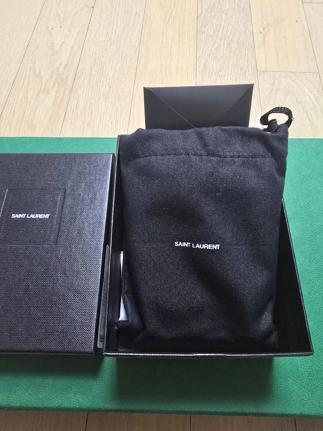 (점품)생로랑 미니 지갑 풀박스 상품이미지9