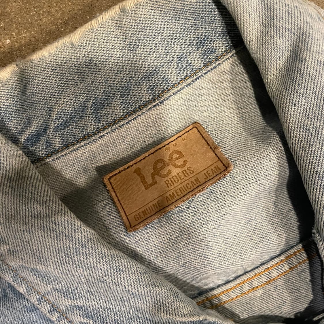 90s Lee denim trucker  상품이미지3