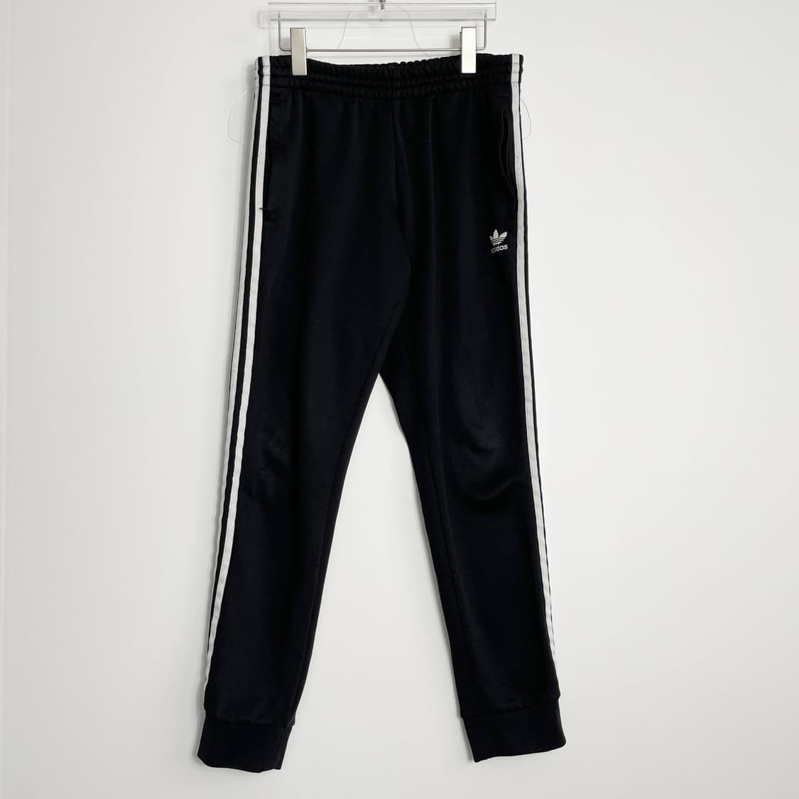 B1 아디다스(Adidas) 클래식 트랙 조거 팬츠 블랙 32-34사이즈 상품이미지1