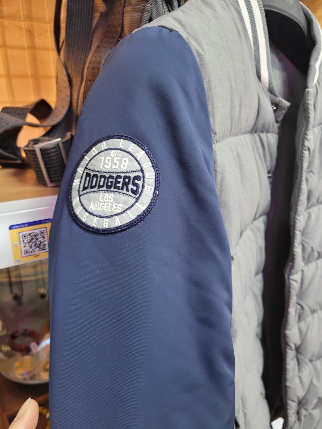 MLB LA 다저스 야구 점퍼 패딩 오리털 상품이미지3