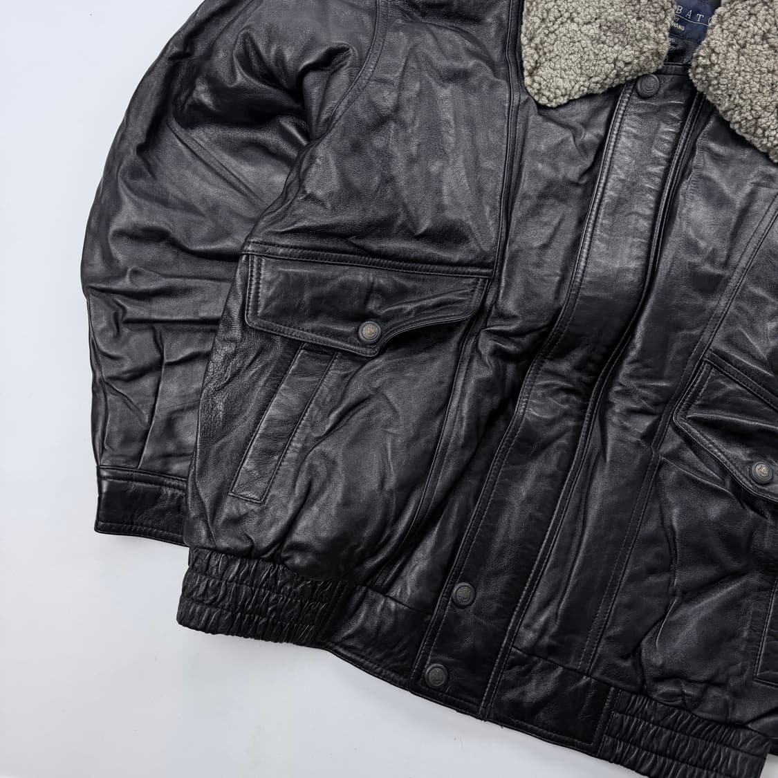 양가죽 봄버 자켓 상품이미지3