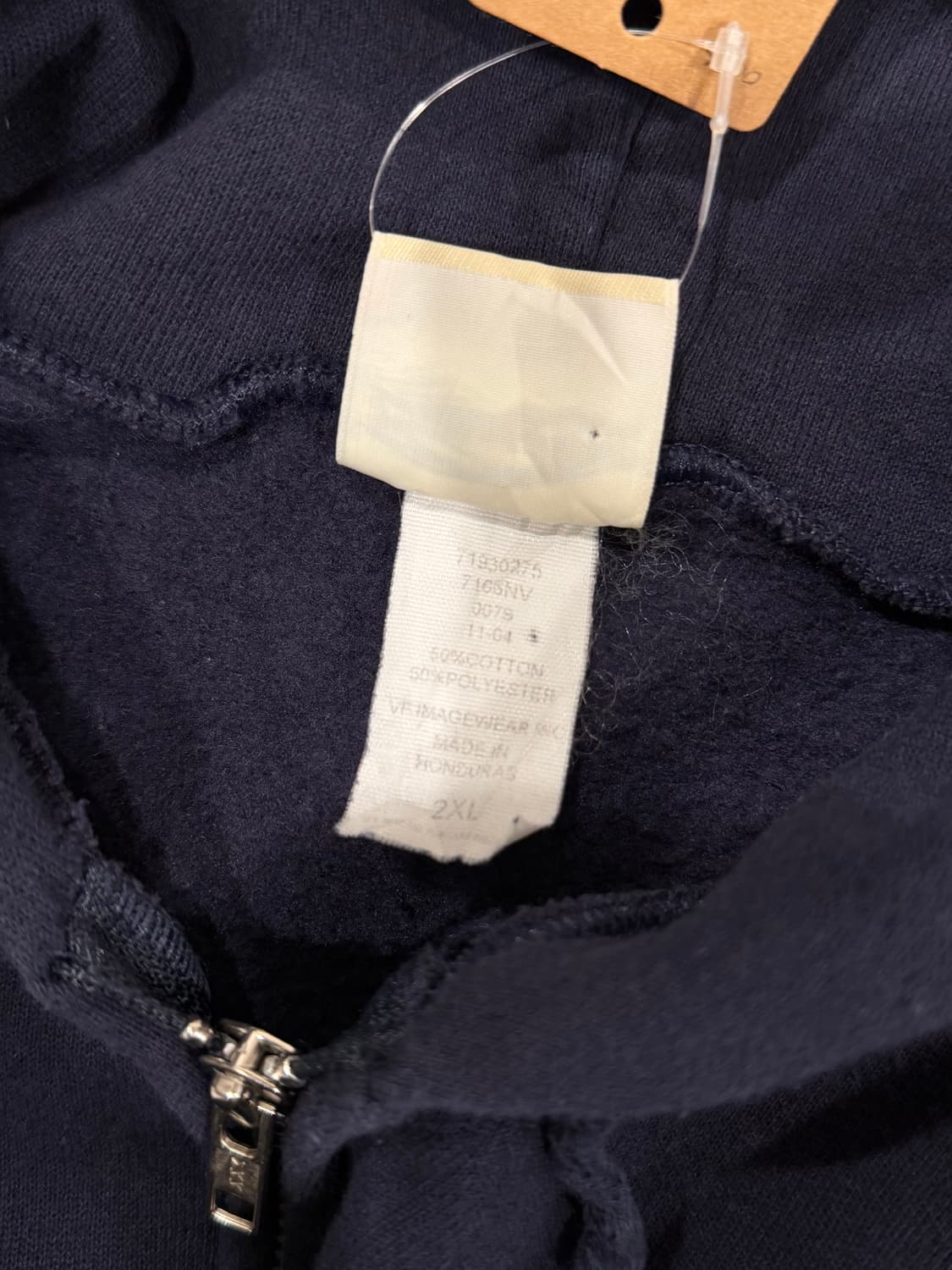 00s Lee 리 페이딩 스웻 후드 집업 상품이미지9