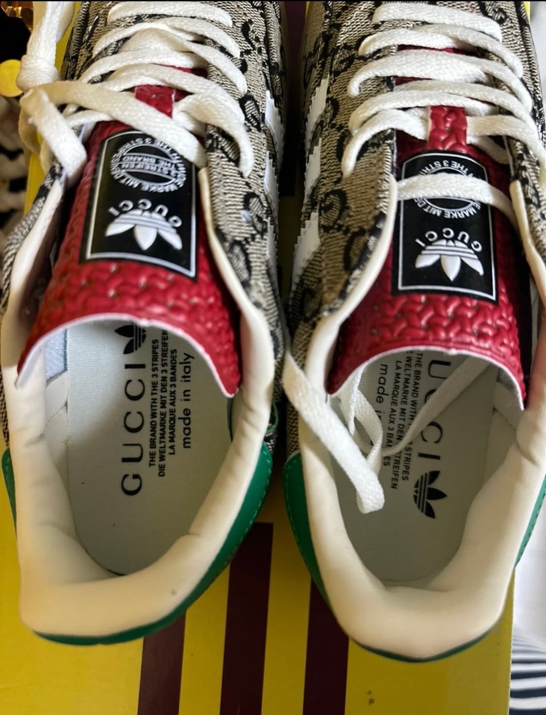 아디다스 X 구찌 콜라보 가젤 스니커즈 상품이미지5