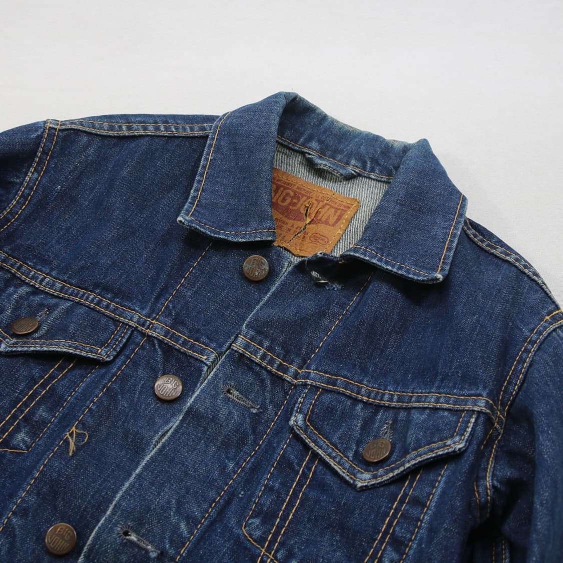 BIG JOHN 데님 트러커 자켓 (여성용 S) 상품이미지8