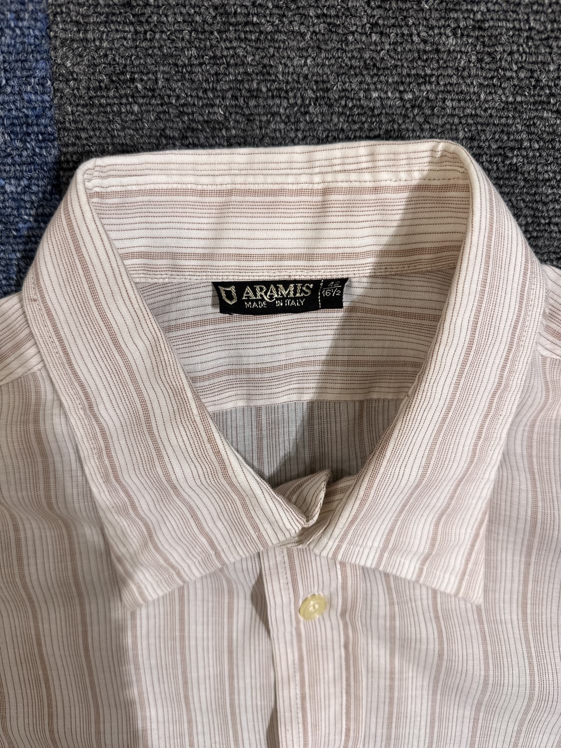 ARAMIS Italy 스트라이프 셔츠 16½ 상품이미지3