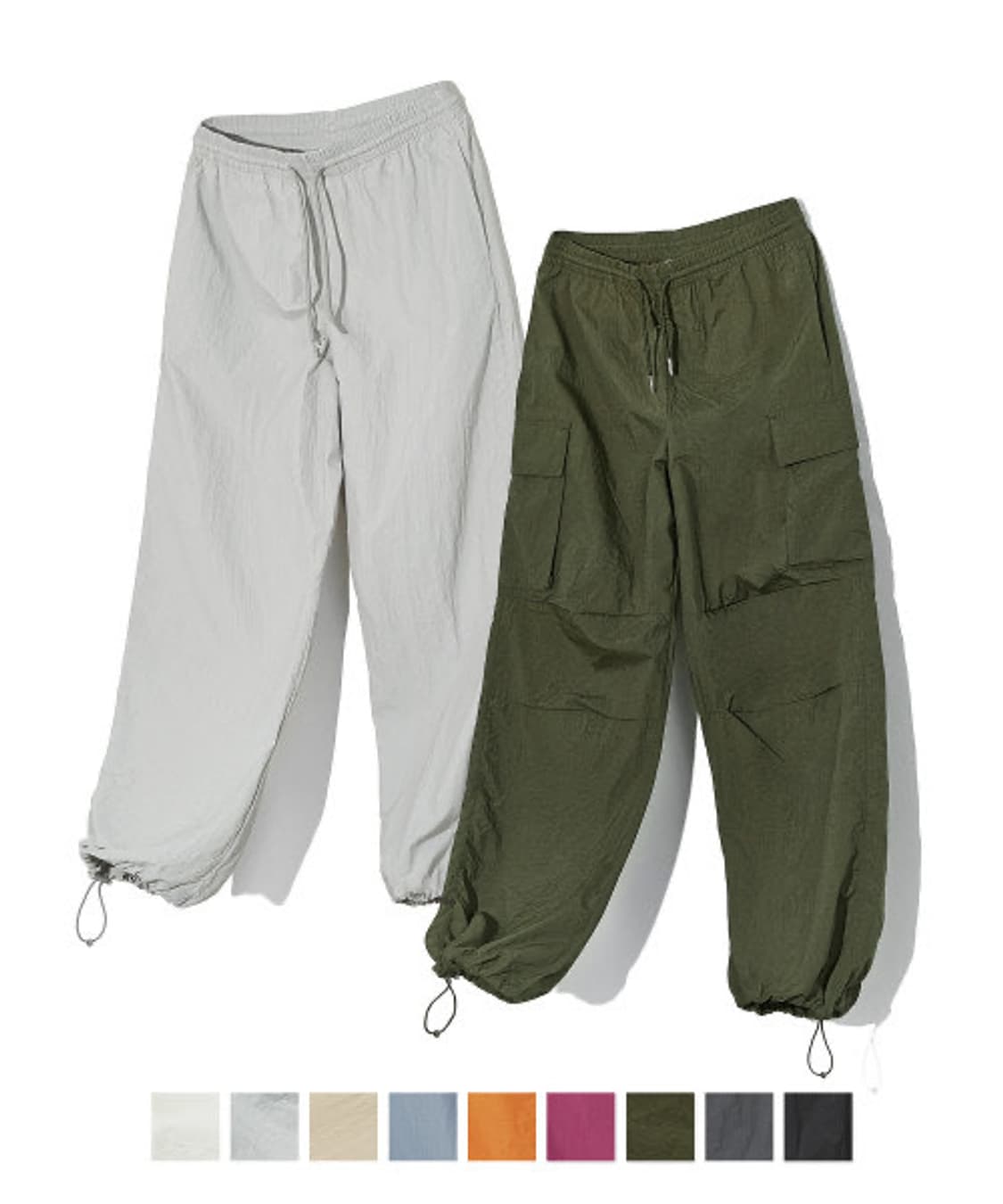 코드그라피 카키 카고팬츠 나일론 상품이미지1