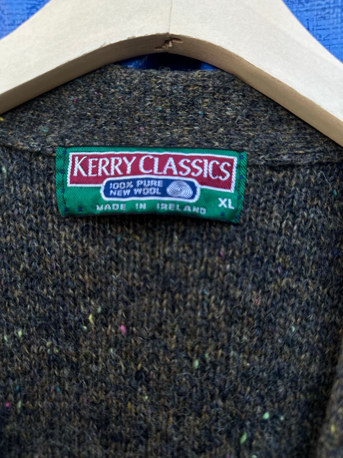 Made in Ireland Pure New Wool Cardigan 상품이미지3