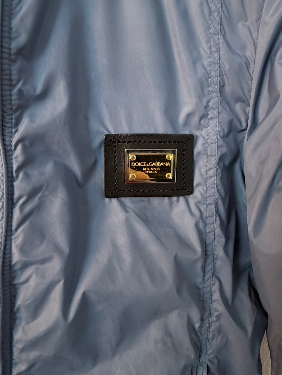 돌체앤가바나 레더 트림 나일론 자켓  상품이미지6