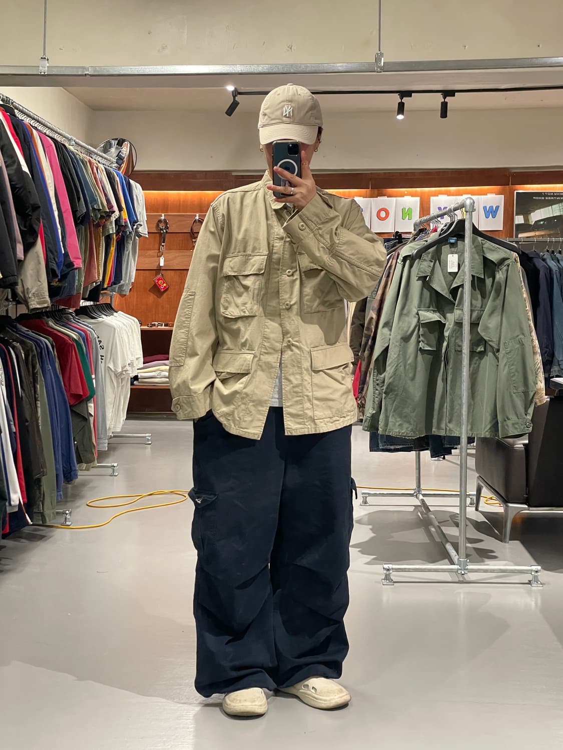 빈티지 밀리터리 BDU 야상 필드 자켓   상품이미지2