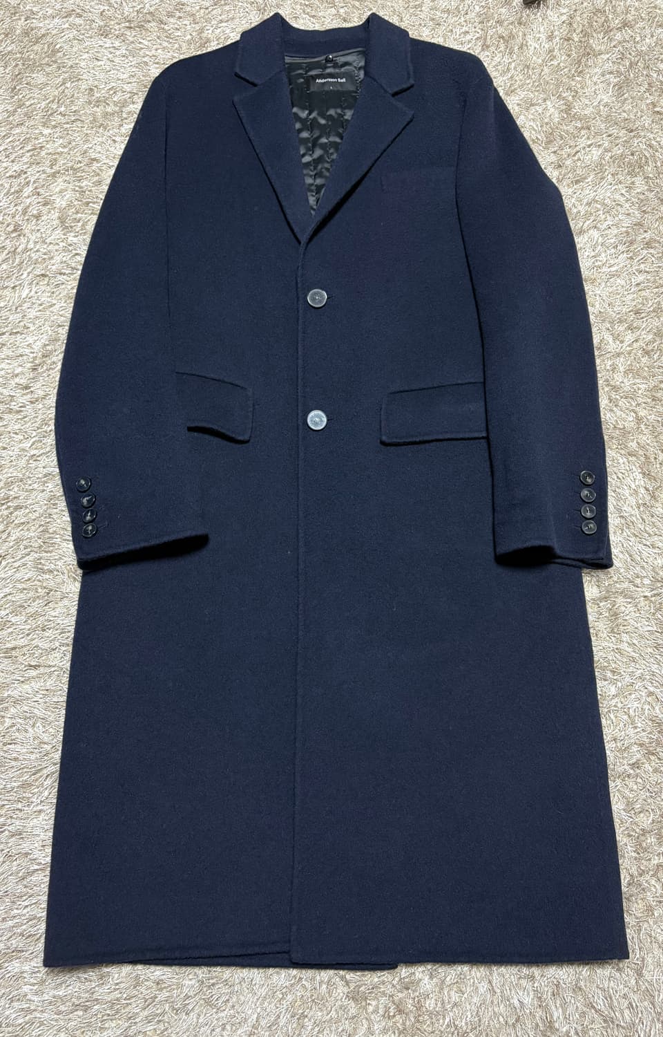 앤더슨벨 빈센트 핸드메이드 울코트 L 상품이미지4