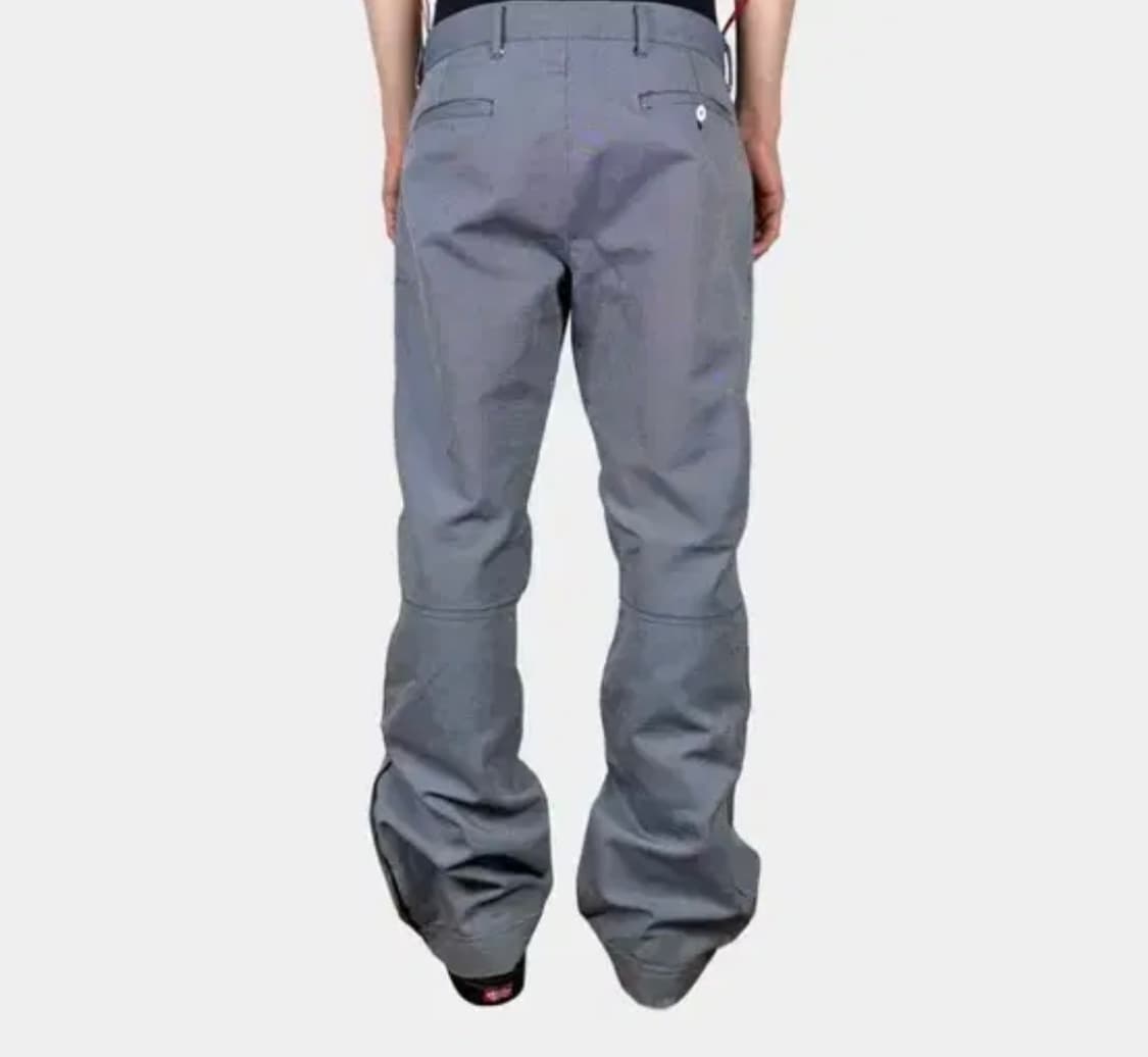 Prada 세미 부츠컷 지퍼 바지 상품이미지2