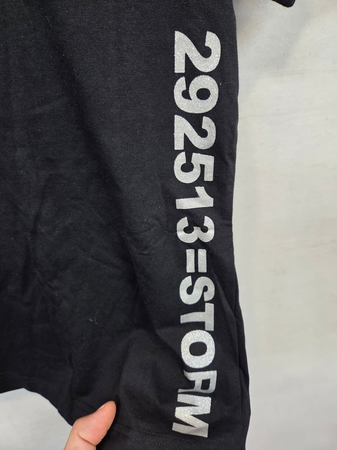292513 스톰 실버로고 90s y2k 여성 반팔 85 상품이미지4