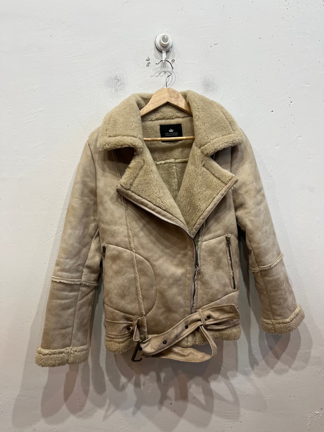 collncos 무스탕 자켓 우먼즈 상품이미지2