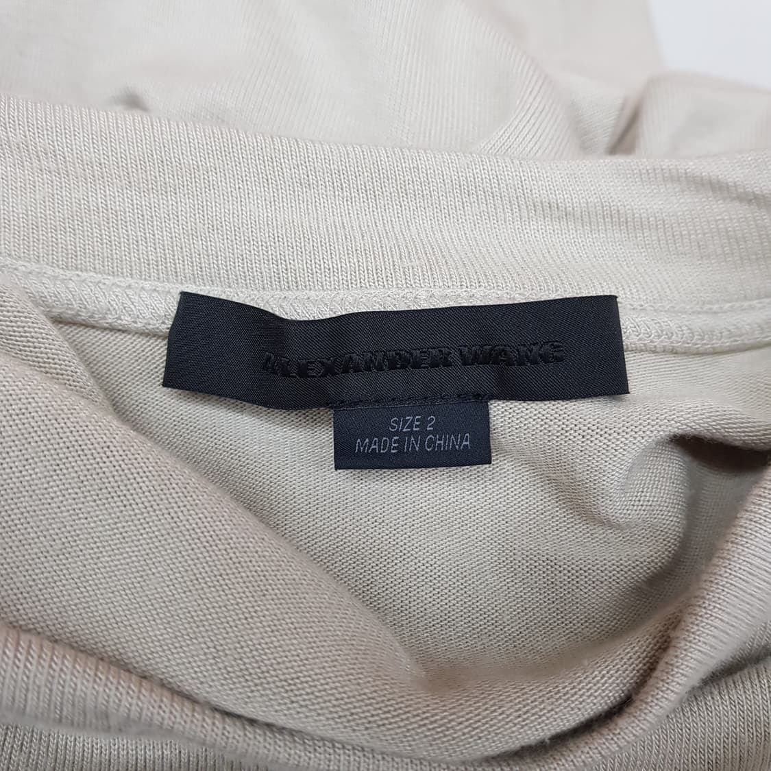 알렉산더왕 드레이프 언발란스 레이어드 티셔츠 S사이즈 상품이미지6