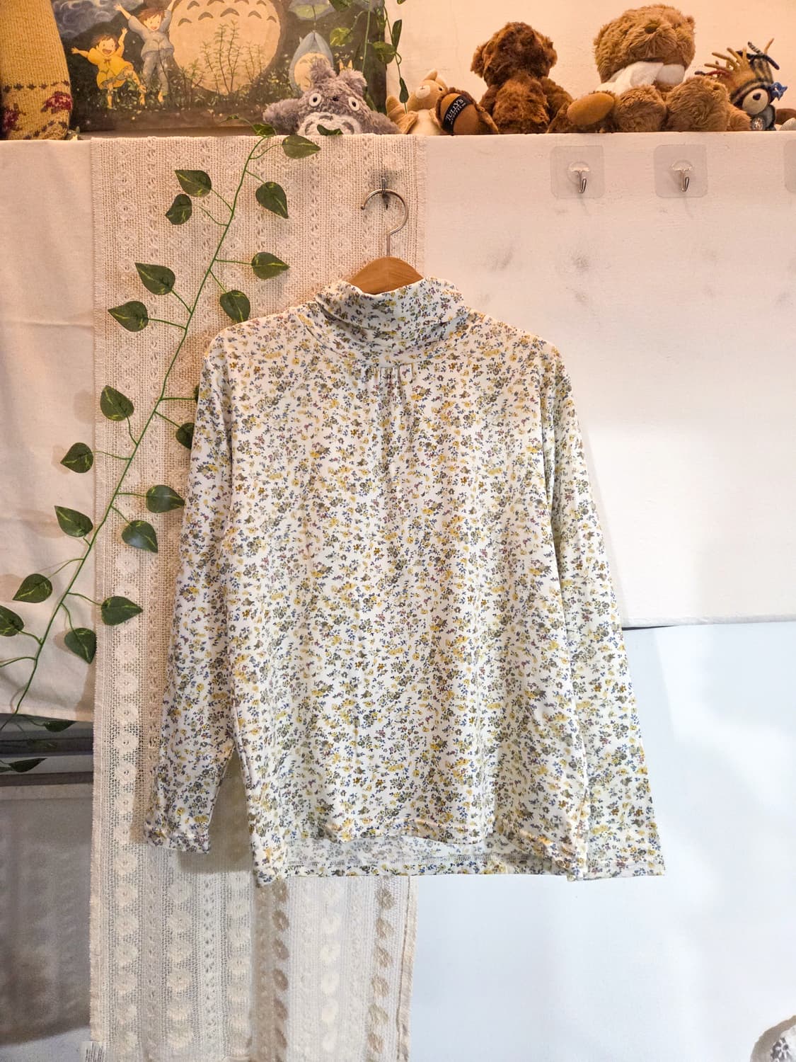 잔꽃 목폴라 슬리브 상품이미지1