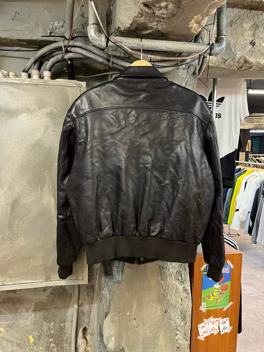 군용 조종사 양가죽 레더 자켓 #csz2373 상품이미지2