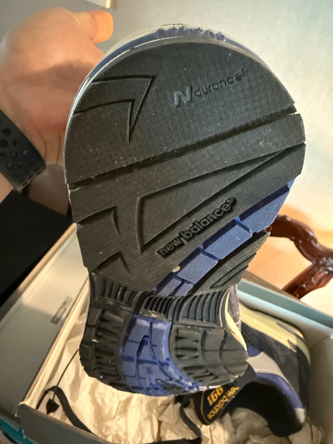 뉴발란스 991 메이드인UK 네이비 (260) 상품이미지3