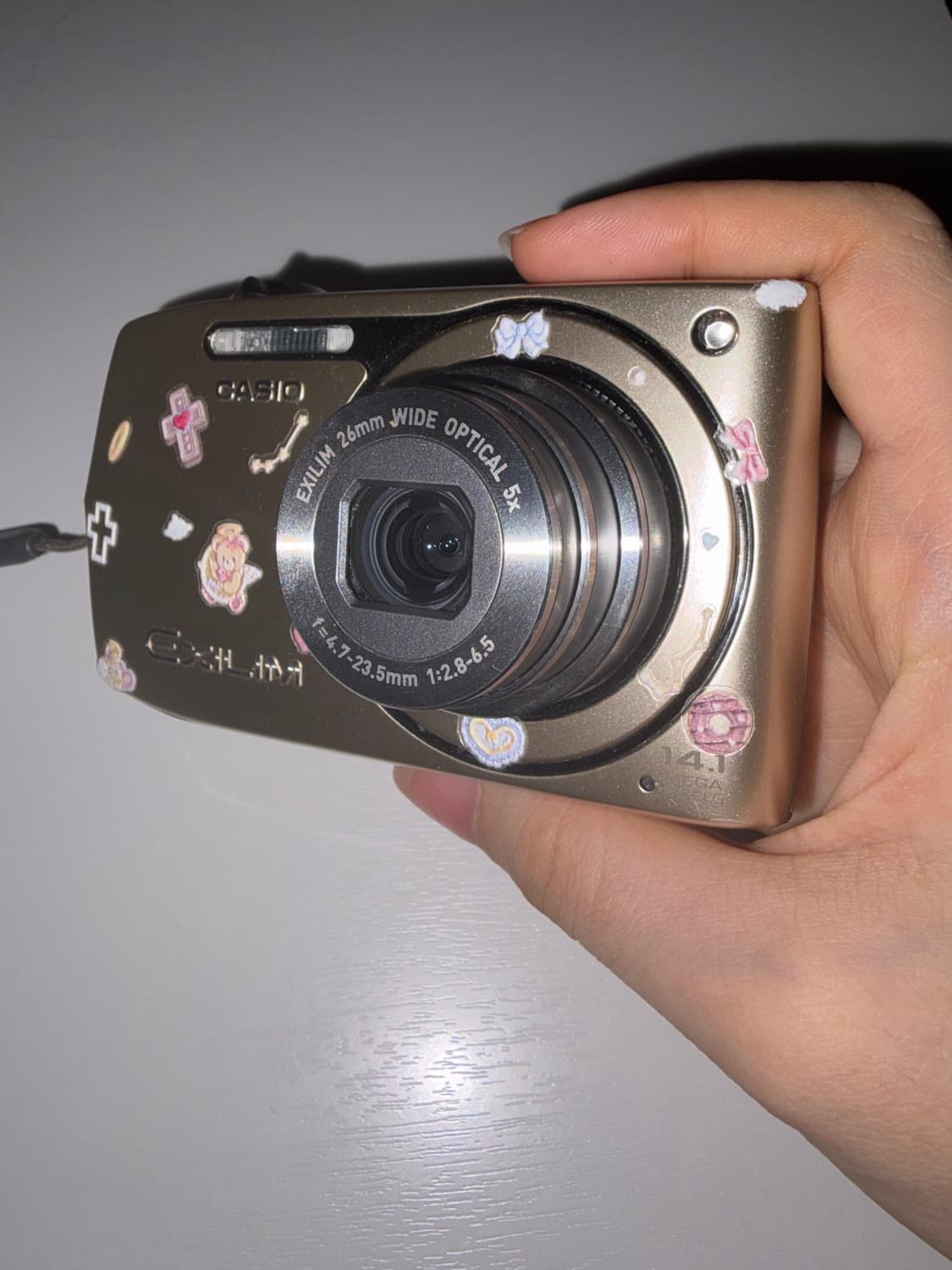 카시오 빈티지 디카 엑슬림 ex-z2300 골드 상품이미지2