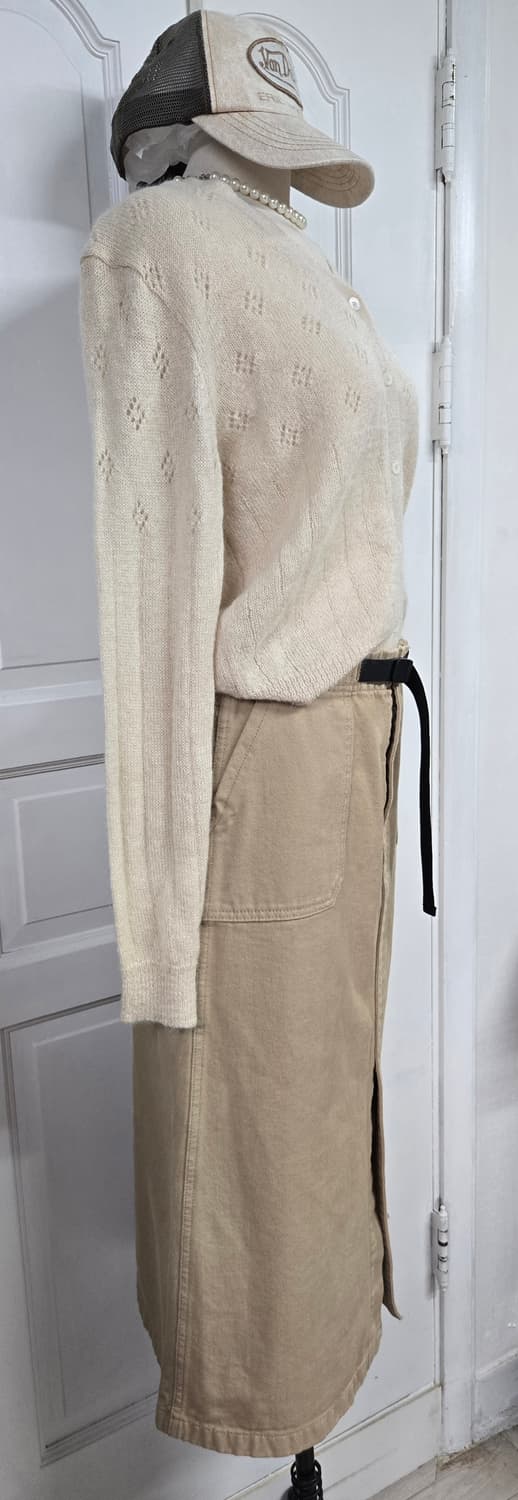 에이미그레이스 가디건/Lee베이지스커트 상품이미지4