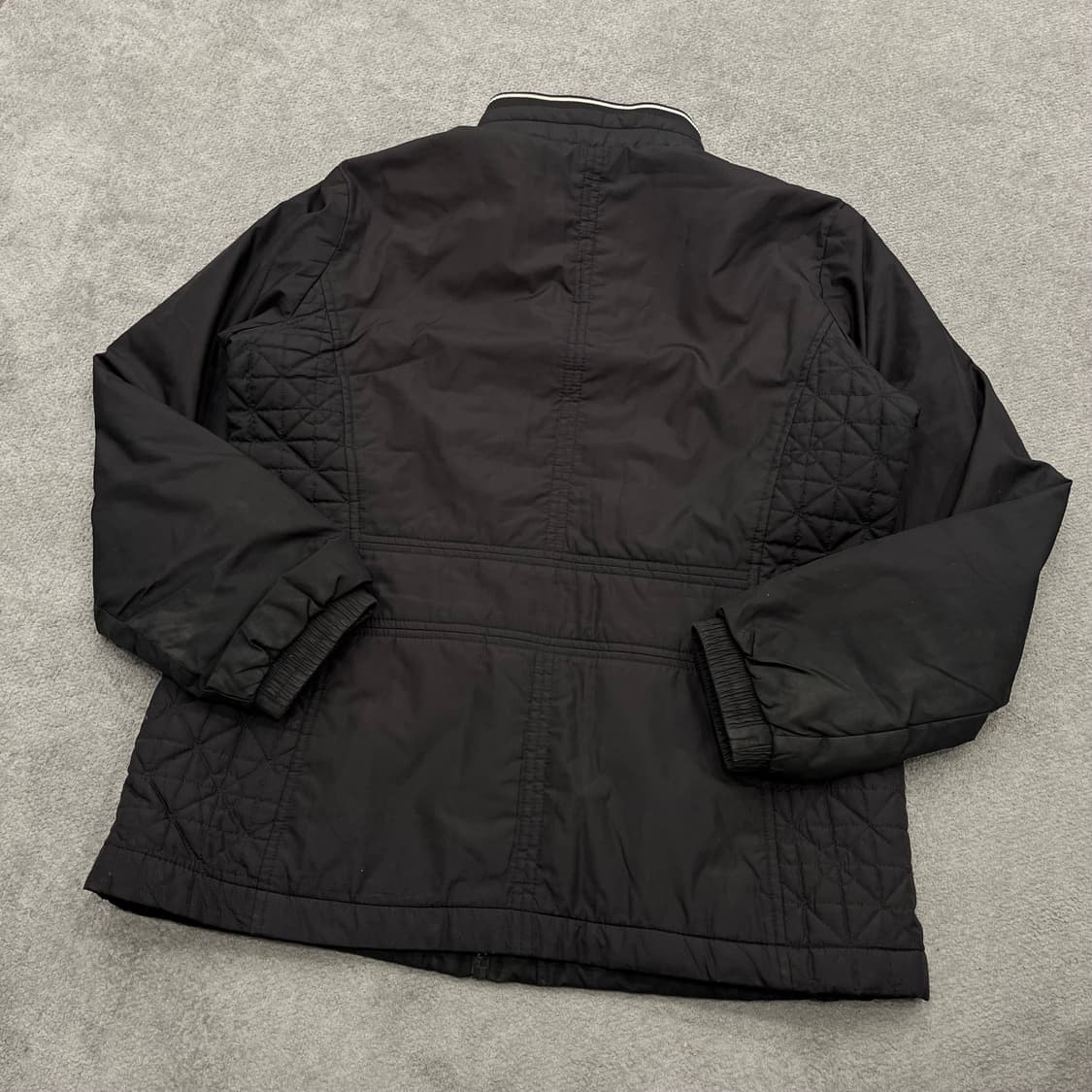 95 아식스 블랙 퀄팅자켓 상품이미지4