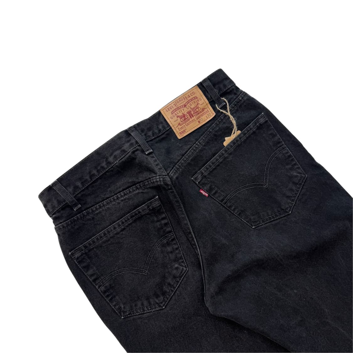 [32] 90's 리바이스 550 블랙진 데님 청바지 [LV1321] 상품이미지7