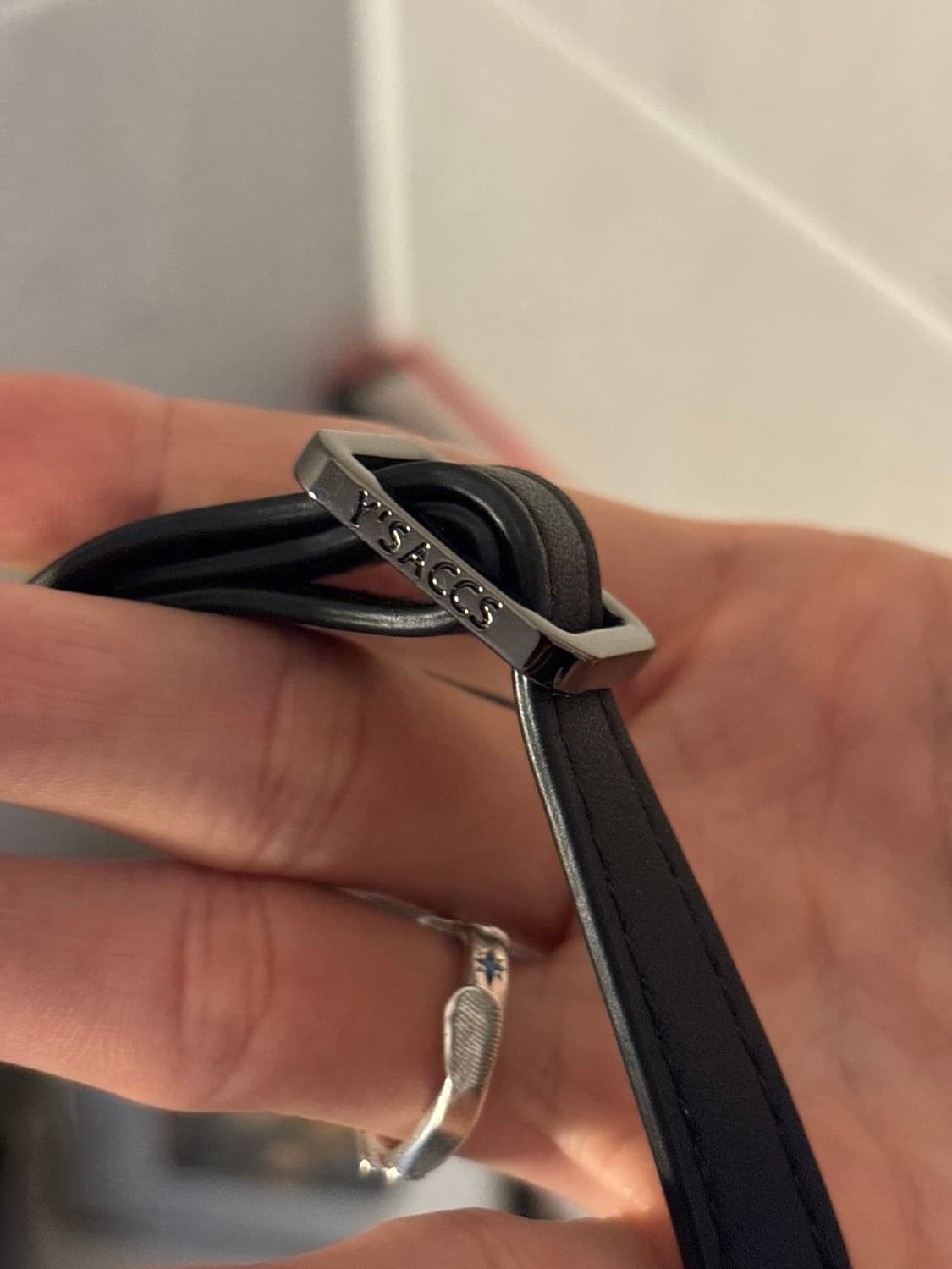 Y'saccs 도트 숄더백 상품이미지5