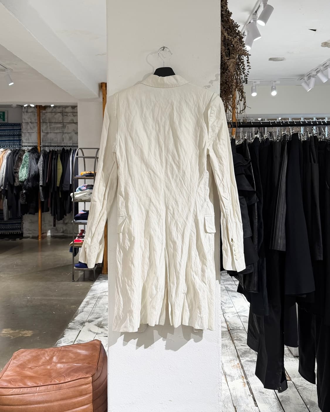 앤드뮐미스터 화이트 아카이브 아티저널 코트 상품이미지6