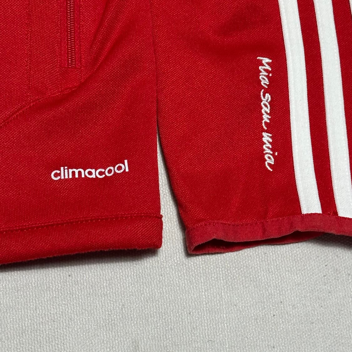 100 아디다스 바이에른뮌헨 레드 트랙탑 져지 상품이미지5
