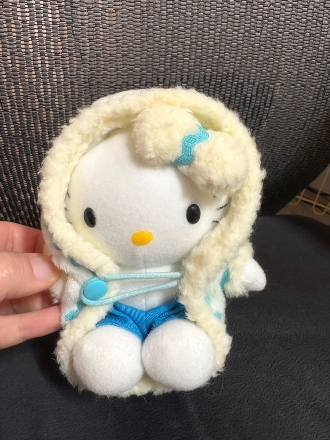 겨울 무스탕 고전키티 인형 상품이미지3